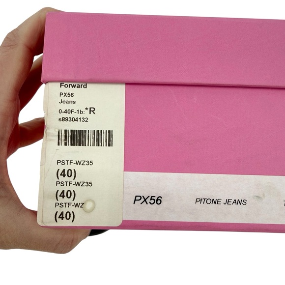 Paris Texas Blue Snakeskin Block Heel Mules EU40 US10 Like New w Original Box - Picture 10 of 11